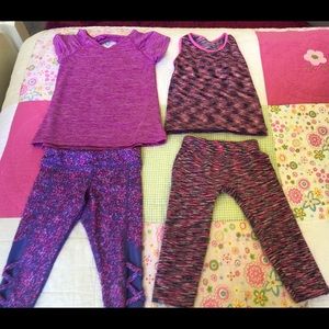 Girl’s Athletic clothes size 4/5T